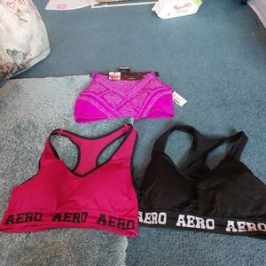 Aero Sport Bras and No Boundries Bralette Bundle